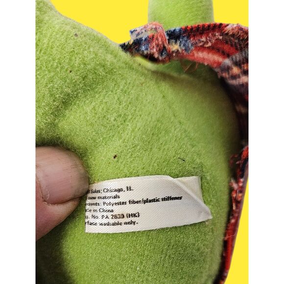 Kermit the Frog Plush Stuff Animal - 1987 -- ITEM #3543 - Picture 7 of 7